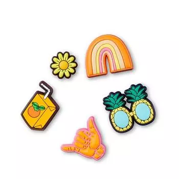 CROCS JIBITS SUNSHINE IS FINE ПАКЕТ 5 шт. 23SF10011405