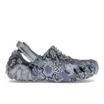 Crocs Jonas Wood x Salehe Bembury x Pollex Clog Art Friends Thumbs Up Good Job Унисекс Кроссовки Синие 210938-9I8 43-44