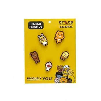 Crocs Kakao Friends набор из 5 предметов 10014382 FREE999