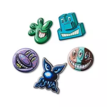 Crocs Kenny Sharp 5 Piece Set Gbitz 10012733 shuffle/one sizefree