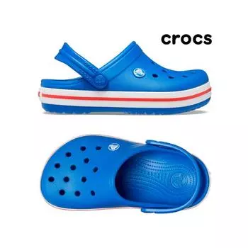 Crocs Kids Adult Croc Band Clog K 207006 4Kz BLUE BOLT240