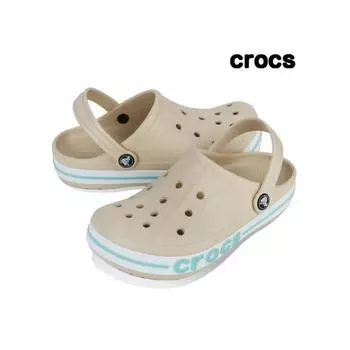 Crocs Детские летние сандалии Bayaband Clog K, зимние белые 207019 11s 20701911S175mmC11