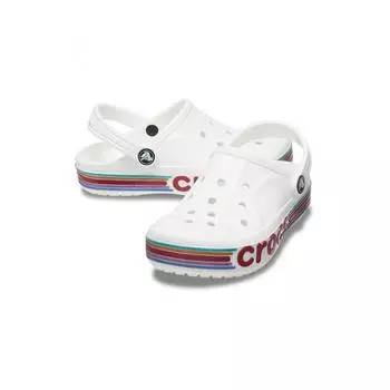 CROCS KIDS BAYABAND RAINBOW GLITTER CLG K WT 24SKCL209730