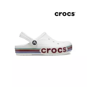 Crocs Kids Bayaband Rainbow Glitter Clog K White 207930 100 C11175