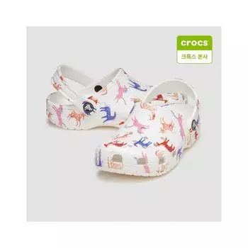 Crocs Kids Classic Character Print Clog Toddler 209697 9cd 9CD unicorn/C6