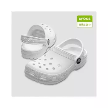 Crocs Kids Classic Clog K White 206991 100 100 white/C11