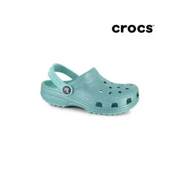 Crocs Kids Classic Glitter Clog Blue 206993 4ss J1200