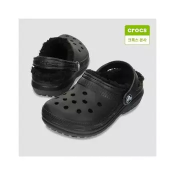 Crocs Kids Classic Lined Clog K 207010 060 060 black/C11
