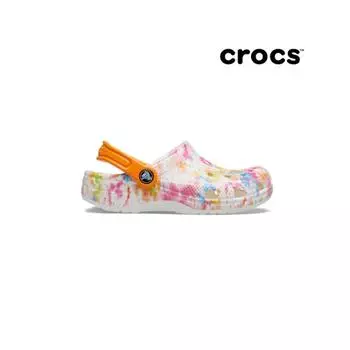 Crocs Kids Classic Tie Dye Graphic Clog K Orange 206995 83b C11175