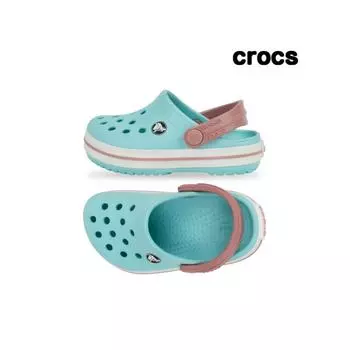 Crocs Kids Crock Band Clog T Summer Sandals Ice Blue 207005 4s3 2070054S3150mm C8