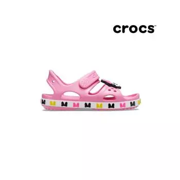 Crocs Kids Fun Wrap Disney Minnie Mouse Sandals Pink 206170 669 C12180
