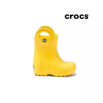 Crocs Kids Handle It Rain Boots Yellow 12803 730 C9155