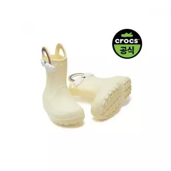 Crocs Kids Handle IT Rainbow BooTs T Bc 25skbT211117 BUTTERCREAM(Z76O)/C11