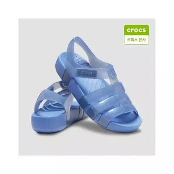 Crocs Kids Isabella Glitter Sandals 209836 4pb 4PB Elemental Blue Glitter/C11