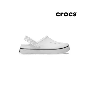 Crocs Kids Off Coat Clog K White 208477 100 C11175