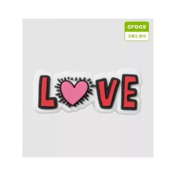 Crocs Кит Харинг Love Zibbitz Charm 10012723 shuffle