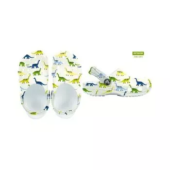 Crocs Классические башмаки с изображением динозавров 220