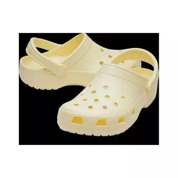 Crocs Классические блестящие сабо Buttercream 209609 76o yellows/240