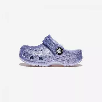 Crocs Классические блестящие сабо для малышей Crs206992 Матовые блестки 120