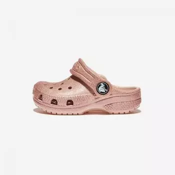 Crocs Классические блестящие сабо для малышей Crs206992 Кварцевые блестки 120