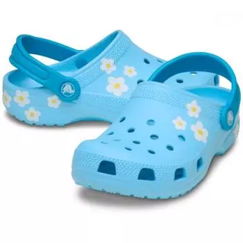 Crocs Классические детские кеды Daisy Clog, тонированные, трава 211257, 4WD C11