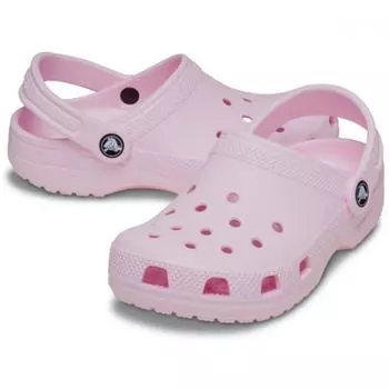 Crocs Классические детские сабо розового цвета, молочного цвета 206990 6zw C5(120mm)