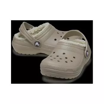Crocs Классические детские сабо с подкладкой, грибная кость 207009, 2 года Mushroom/C5