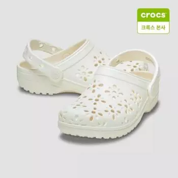 Crocs Классические детские сабо Starfield Suwon с цветочным вырезом 210943 0wv C13(190mm)