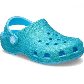 Crocs Классические переливающиеся блестящие сабо для детей 210986 4wd C11(175mm)