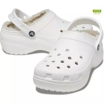 Crocs Классические сабо на платформе с подкладкой Galleria Crocs Headquarters 207938 100 220