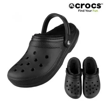 Crocs Классические сабо на подкладке 203591 060 Тюль Черный 203591060230