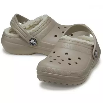 Crocs Классические сабо с подкладкой для малышей Mushroom Bone 207009 2 года C5(120mm)