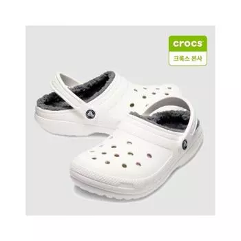 Crocs Классические сабо с подкладкой Whi Gry 203591 10 м white/265