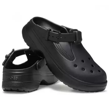 Crocs Классические туфли Мэри Джейн, черные 210581 001 M4W6(230mm)