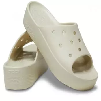 Crocs Классический слайдер с платформой 208180 2y2 W8(250)