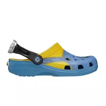Crocs Despicable Me x Classic Clog Детские Миньоны Детские Кроссовки Синие Черные 209489-001 33-34