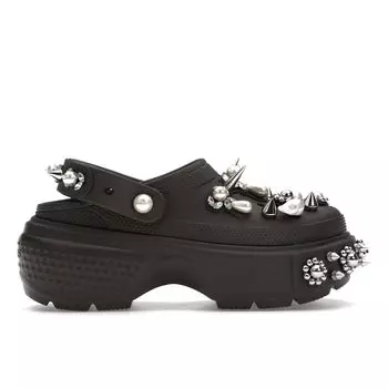 Crocs Кроссовки женские Stomp Clog Simone Rocha Espresso 210942-206 39-40