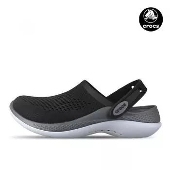 Crocs Lightride 360 Clog Мужские женские тапочки сандалии черные 206708 0dd 2067080DD/M4/W6230