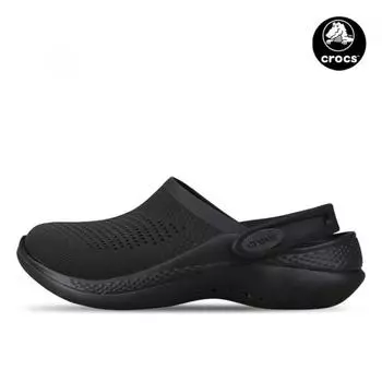 Crocs Lightride 360 Clog Мужские женские тапочки Сандалии Все черные 206708 060 206708060/M4/W6230