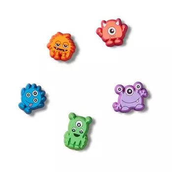 Crocs Little Monster Set Of 5 Gibbitz 10013581 shuffle/one sizefree