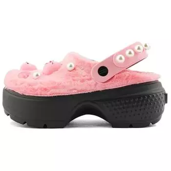 Crocs Loopy Zanmang x Stomp Clog розовые мужские кроссовки Multi 210523-90H 37/38
