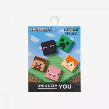 Crocs Майнкрафт 5пк Crs10011273 FREE