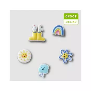 Crocs Маленькая погодная картинка Gibbitz 5pack Gibbitz Charm 10013700 shuffle