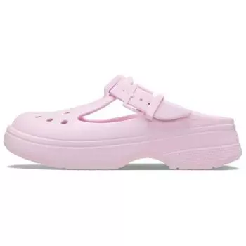 Crocs Мэри Джейн Клог Розовое Молоко Унисекс Кроссовки 210581-6ZW 36-37