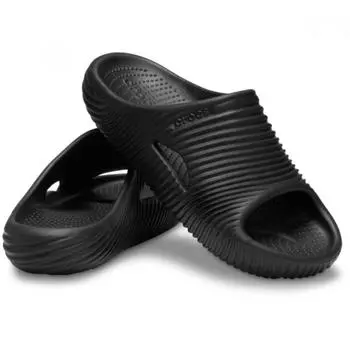 Crocs Mellow Recovery Slide Mold Texture Black 210333 001 M4W6(230mm)