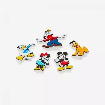 Crocs Mickey And Friends Foodie 5pck Crs10011266 FREE