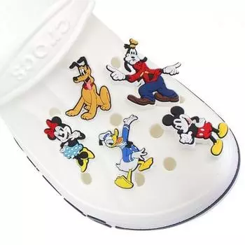Crocs Mickey Friends 5 Piece Set Shoe Accessories 10010001 10010001:MISC