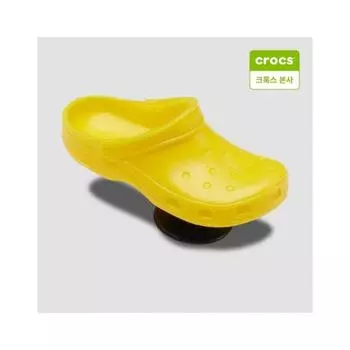 Crocs Mini 3d Classic Clog Yellow Zibbitz Charm 10013789 onefree
