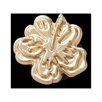 Crocs Mini Gold Hibiscus Jibbitz 10014169 shuffle/one sizefree