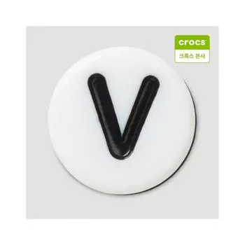 Crocs Миниатюрная подвеска-буква «Дружба» V Zibbitz 10014101 onefree